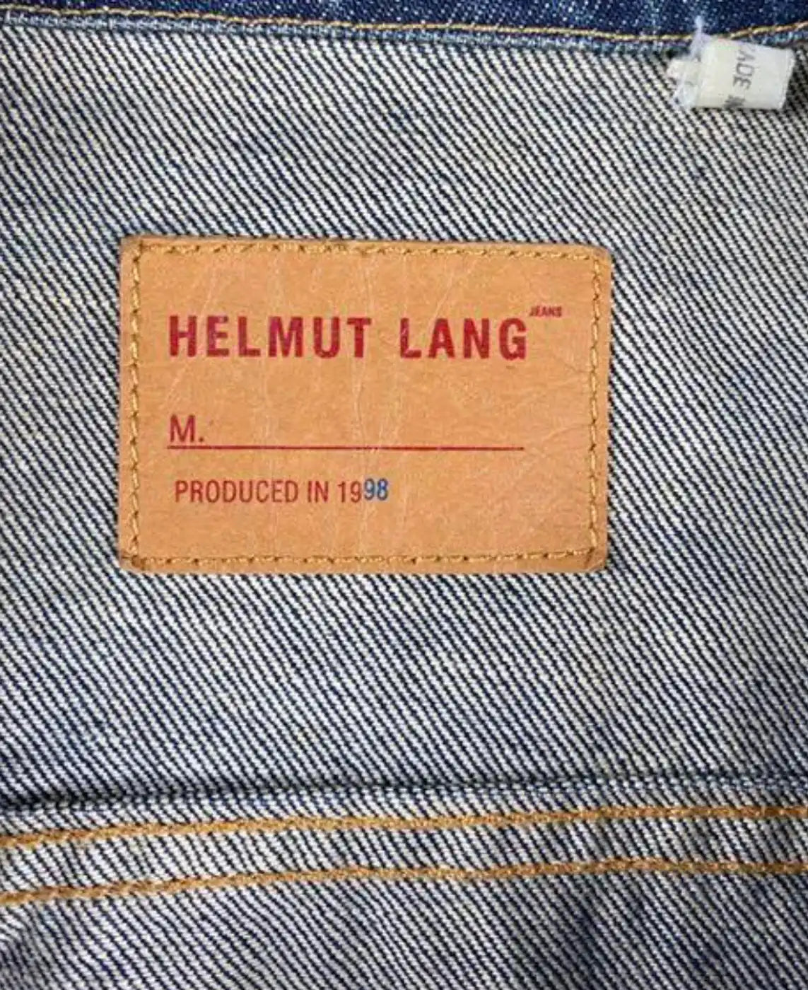 Helmut Lang Classic Raw Denim Jacket