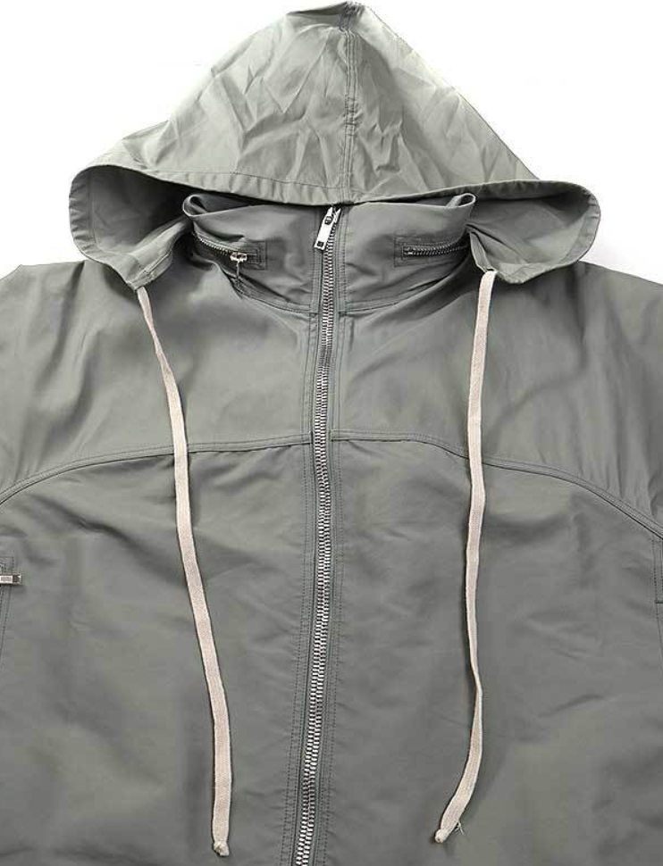 Rick Owens "Dirt" Cropped Windbreaker