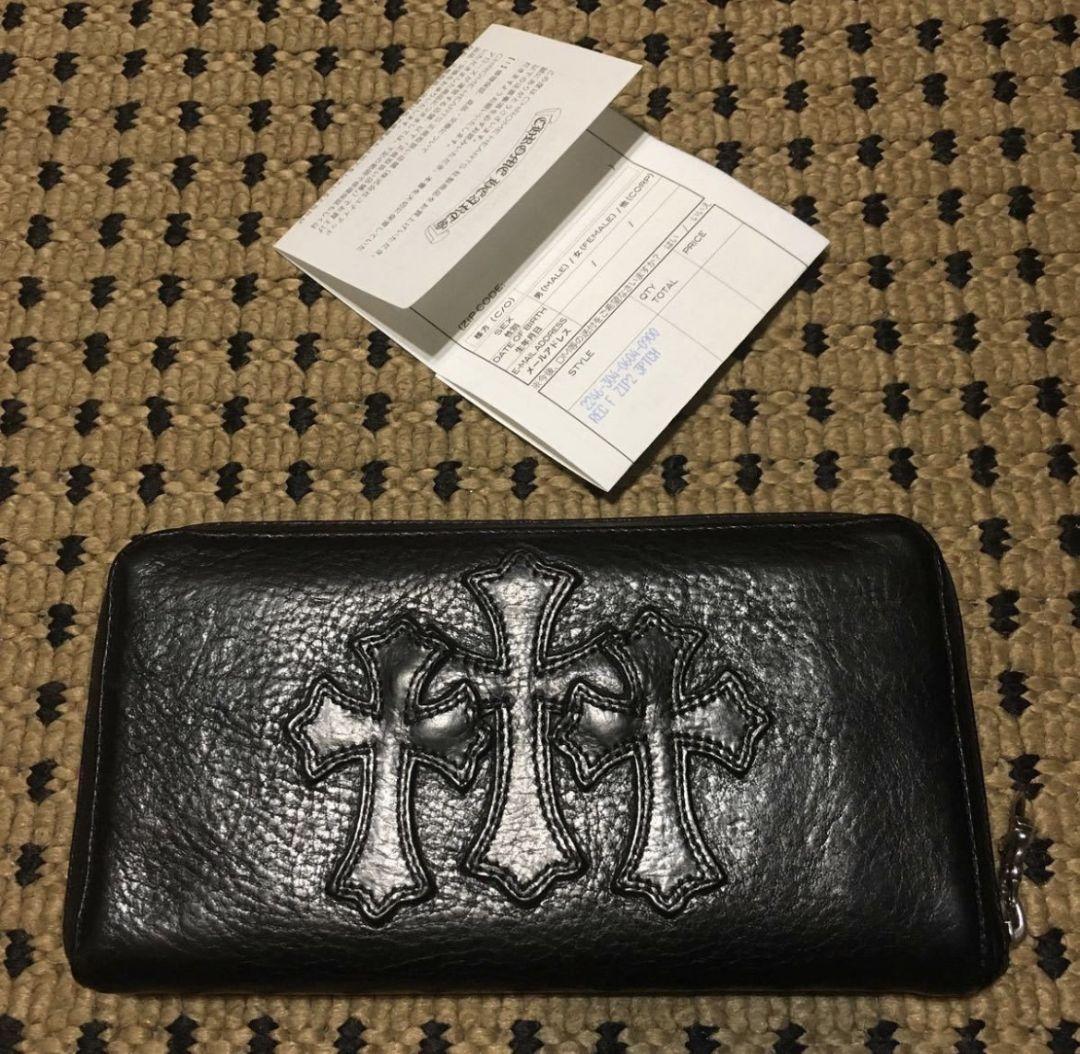 Chrome Hearts Dagger Zip Cemetery Wallet