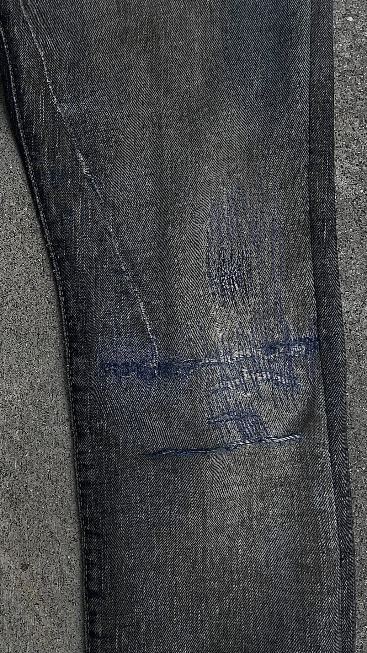Rick Owens Detroit Hustler Blue Denim